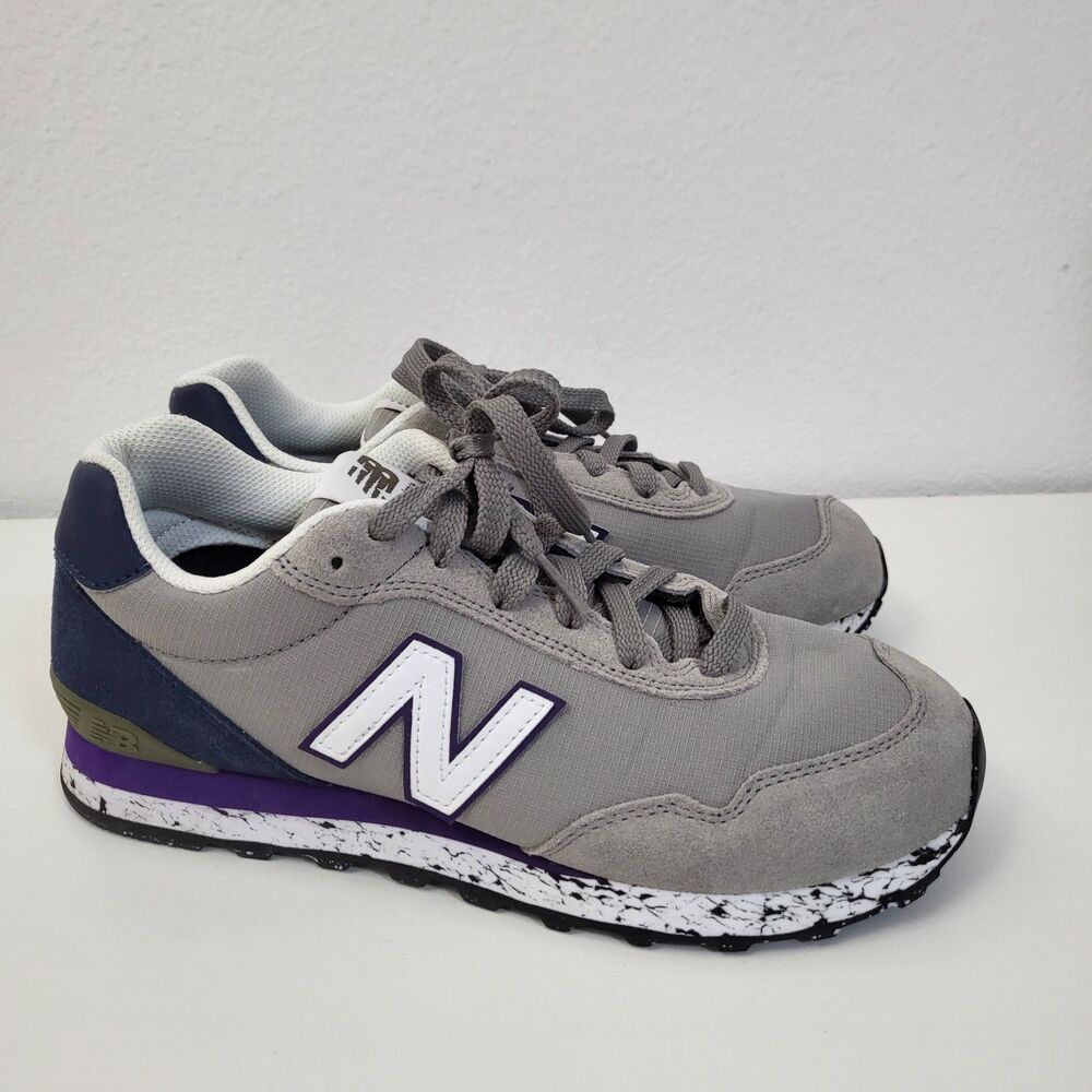 NEW BALANCE 515 V3 Mens 8 Running Shoes EUC Sneakers Blue Gray Purple ML515CT3
